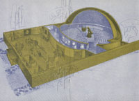 Sketch of Planetarium Interior