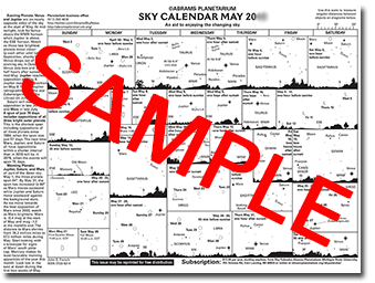 Sky Calendar Sample