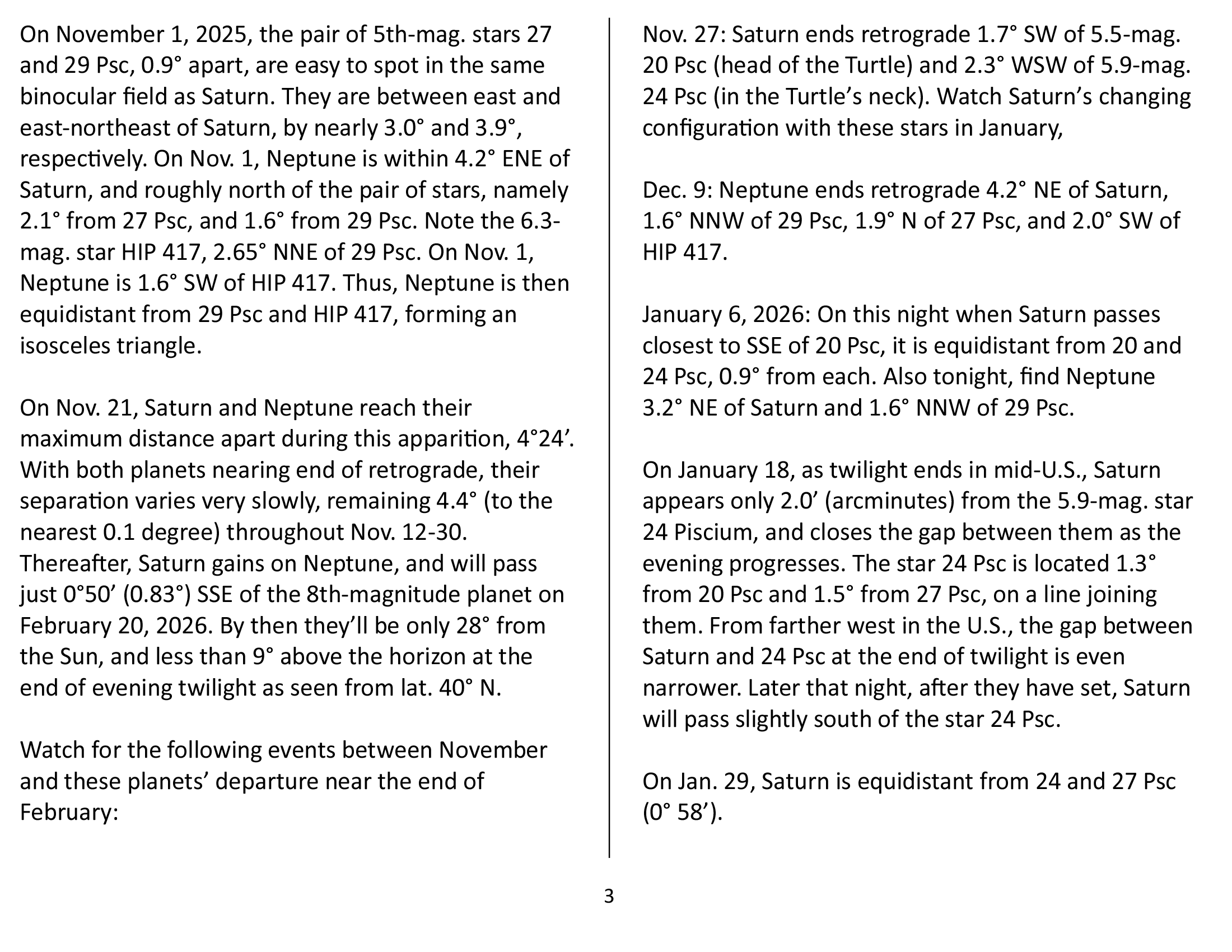 Extra Content for November 2025